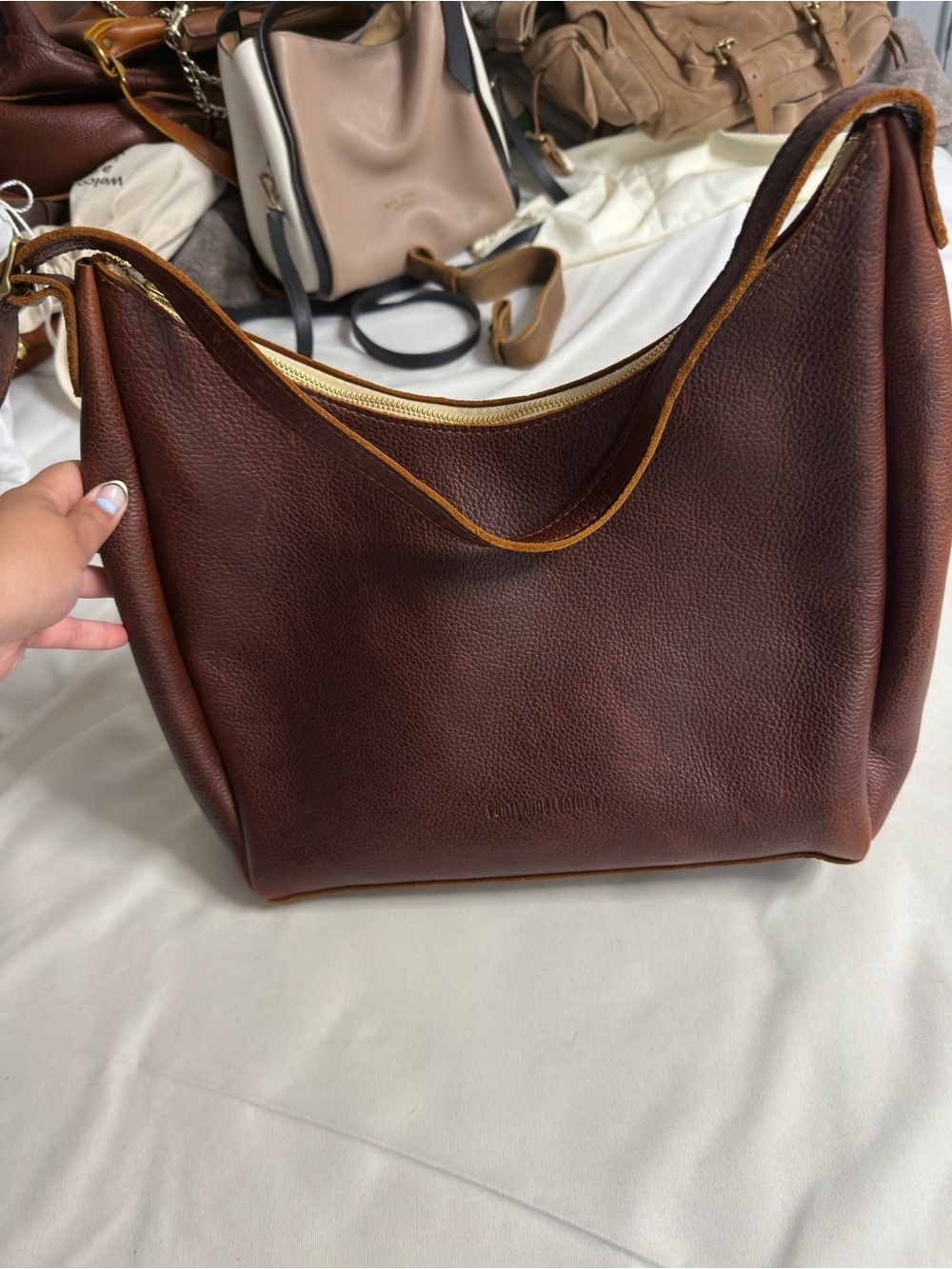Portland Leather Aspen Should Bag